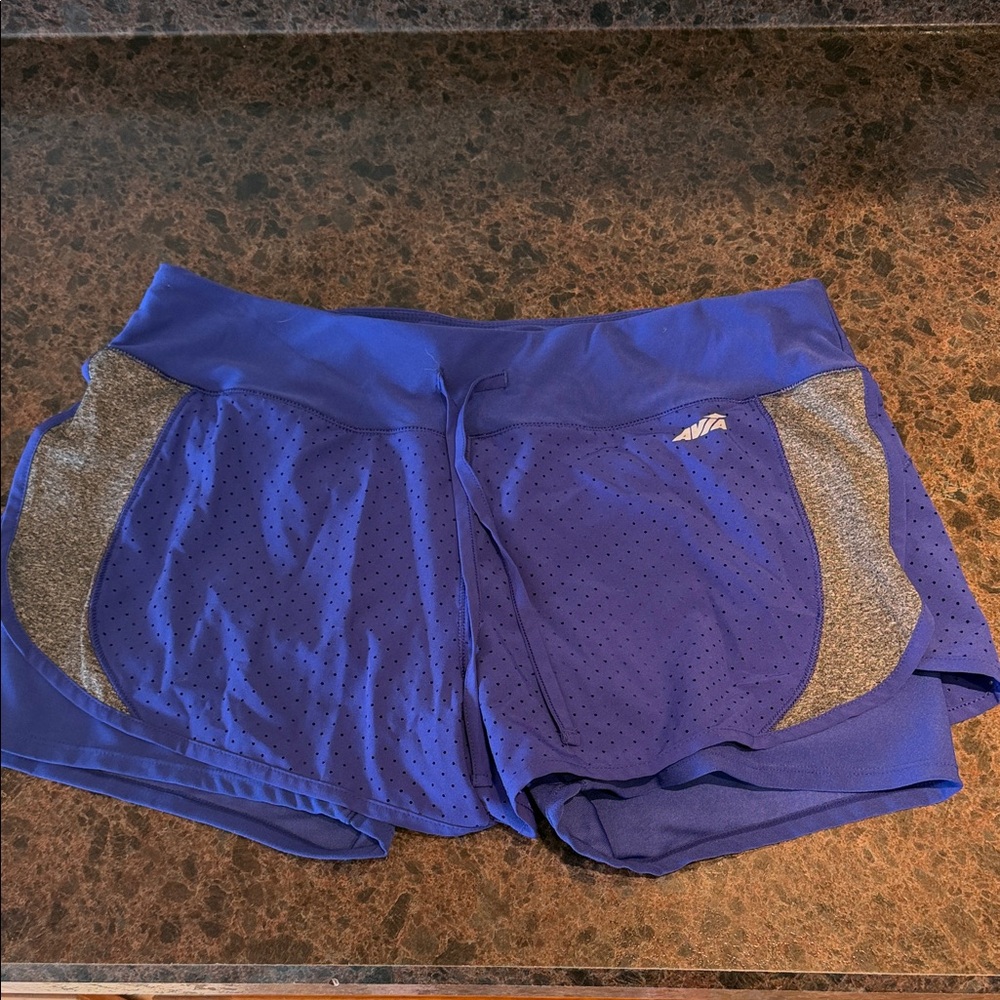 Avia Royal Blue and Gray Performance Shorts